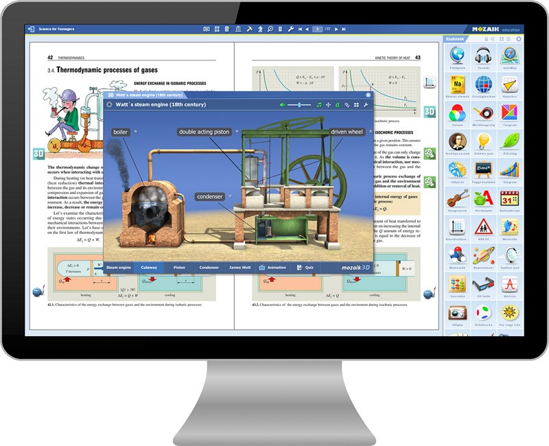 Образовательное программное обеспечение Mozaik для интерактивной доски