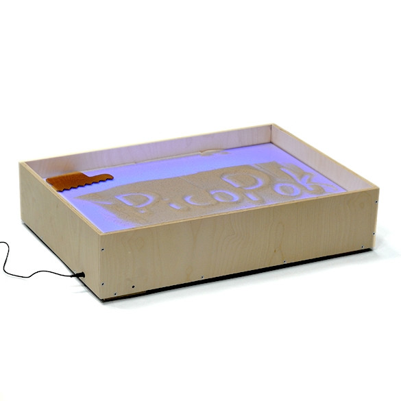 Доска для рисования песком с цветной подсветкой, 500*700*150 мм