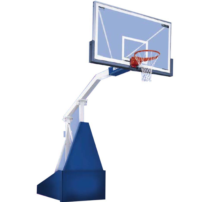 Стойка баскетбольная мобильная с выносом щита 1,6м