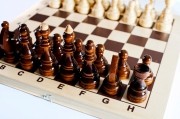Шахматы гроссмейстерские с доской 430*210 мм (фанера)