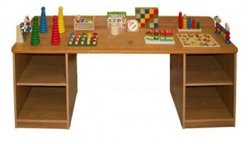 Дидактический стол c набором игрушек, 1800*500*460 мм