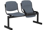 Блок стульев 2-местный, мягкий, откидной, 1200*560*460, 800 мм